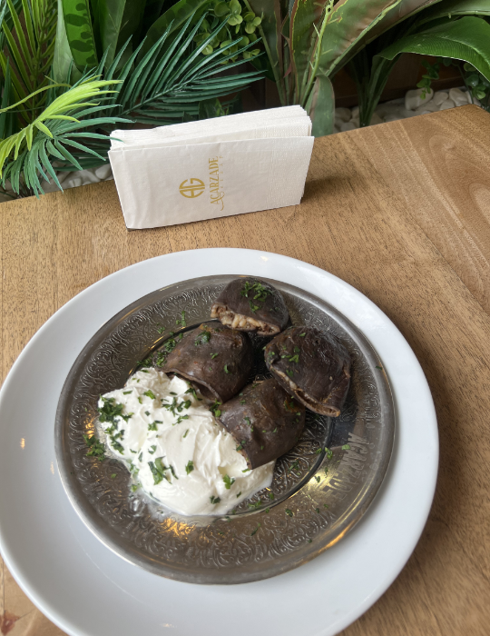 Kuru Patlıcan Dolması